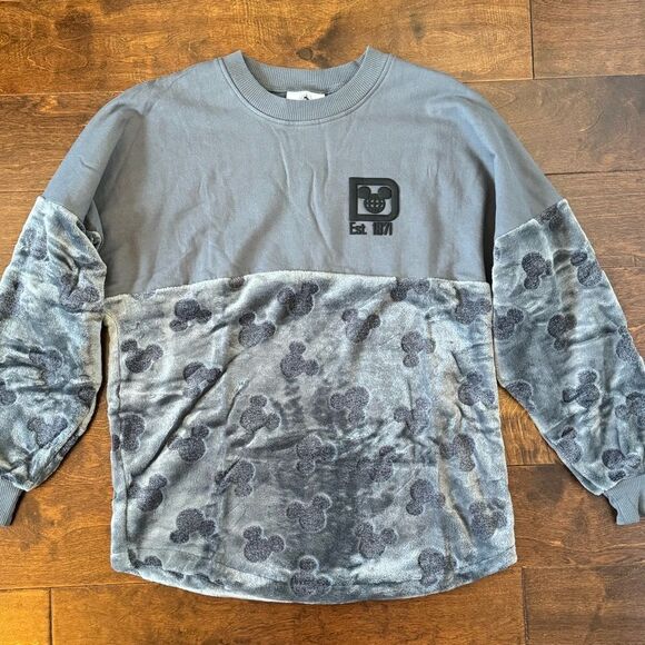 NWT Walt Disney World Velour Fleece Spirit Jersey - Disney Christmas Shirt Small - Picture 4 of 9